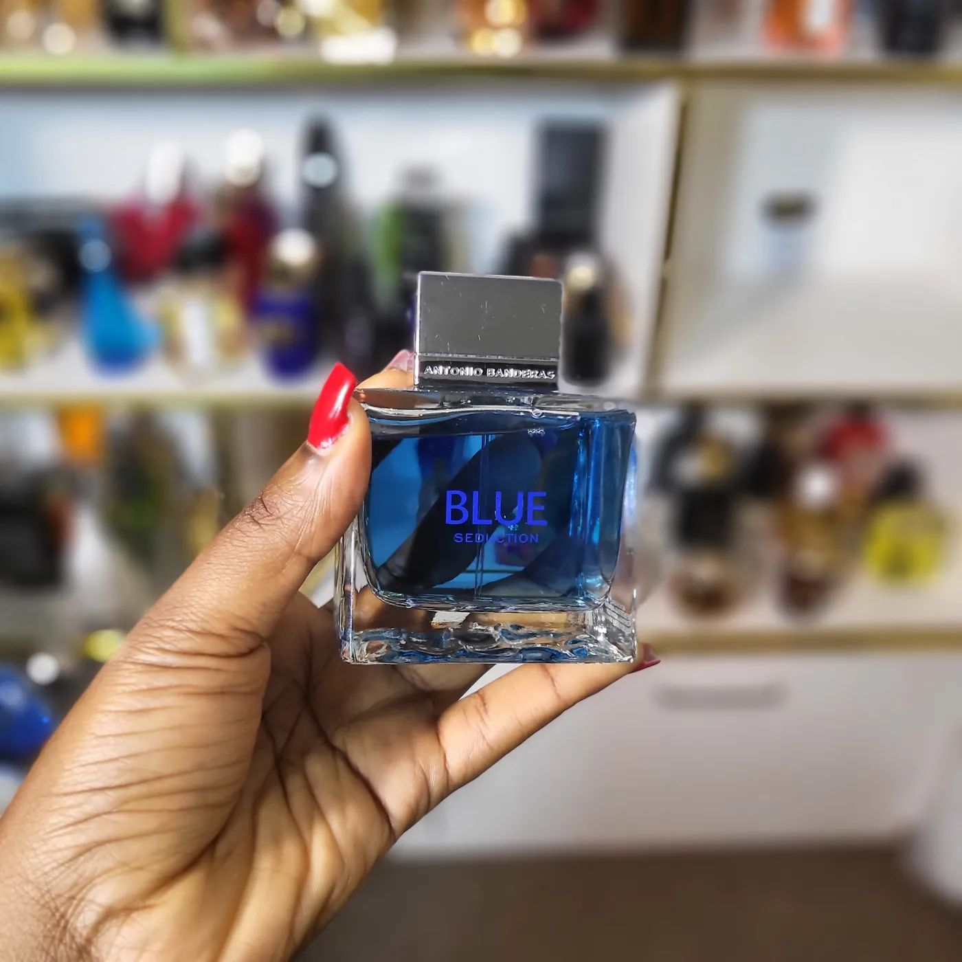 Antonio Banderas Blue Seduction Eau de Toilette bottle