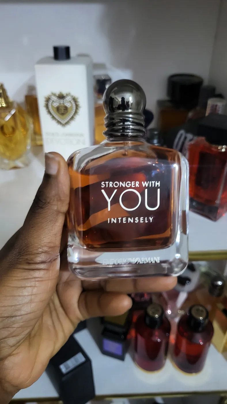 Emporio Armani Stronger With You Intensely Eau de Parfum bottle