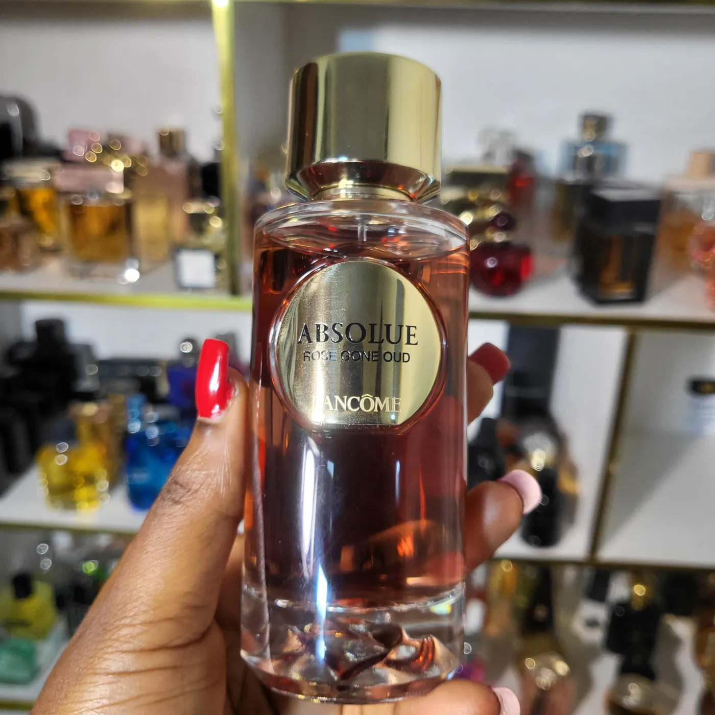 Lancôme Absolue Rose Gone Oud Eau de Parfum bottle